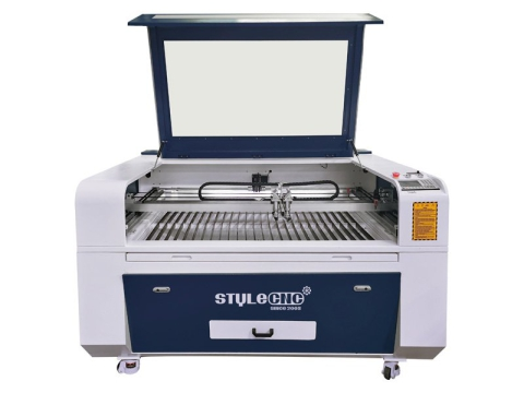 Dual-Head CO2 Laser Cutter for Paper and Cardboard