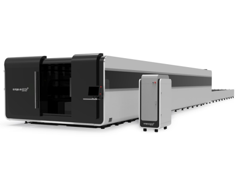 High Speed 12KW IPG Fiber Laser Cutter for Sheet Metal